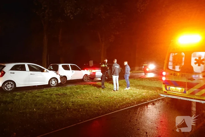 Gewonde en schade bij kop-staart aanrijding