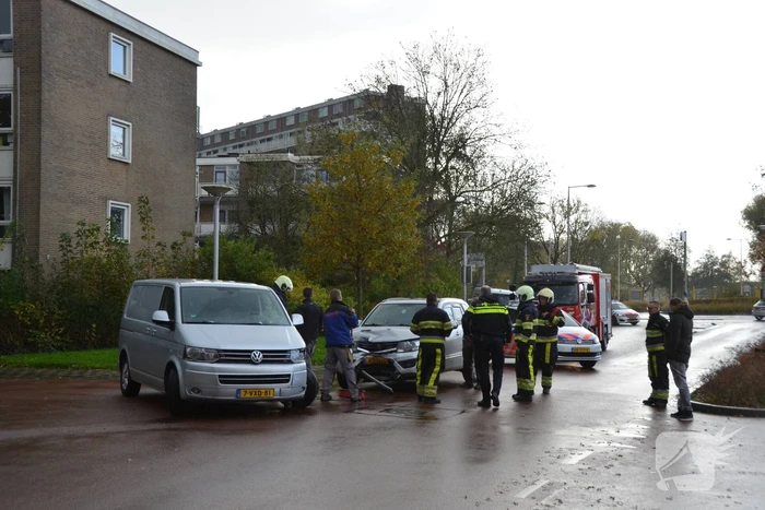 Flinke schade bij aanrijding op kruising