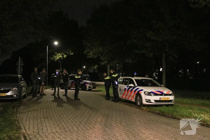 Politie houdt jagende boeren tegen