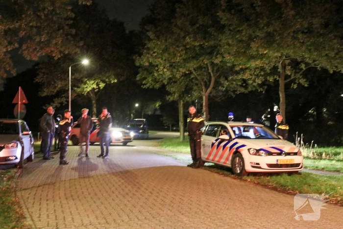 Politie houdt jagende boeren tegen