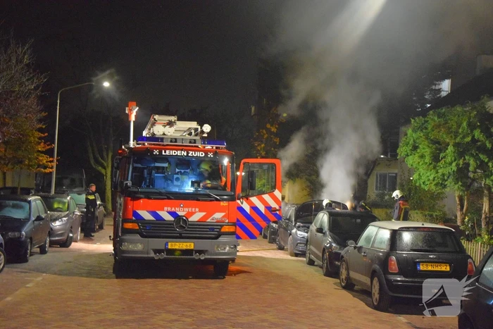 Wederom auto in de brand
