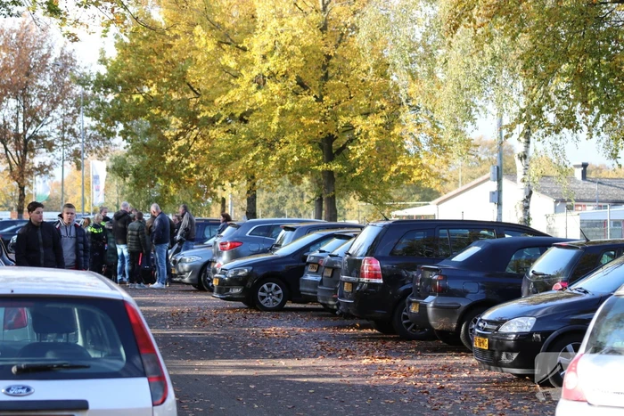 Scooterrijder aangereden op parkeerplaats