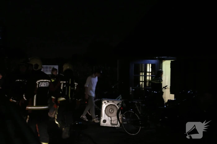 Droger in brand bij Proeflokaal Bregje
