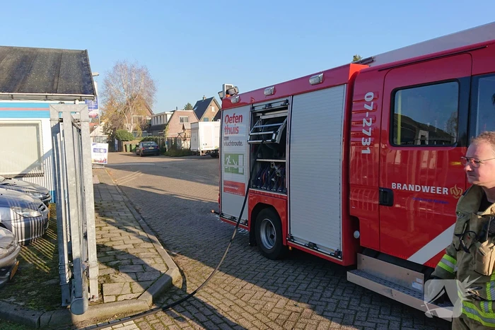 Brand in werkplaats garagebedrijf
