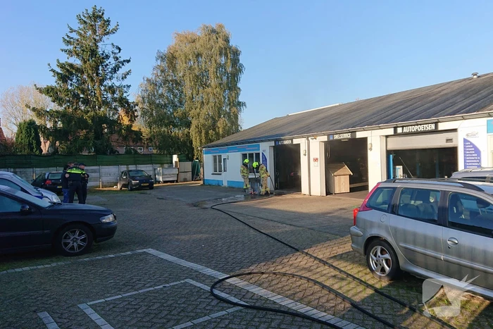 Brand in werkplaats garagebedrijf