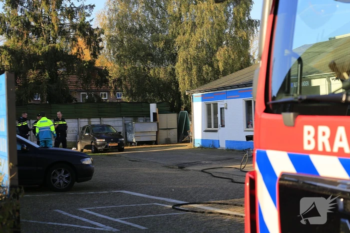 Brand in werkplaats garagebedrijf