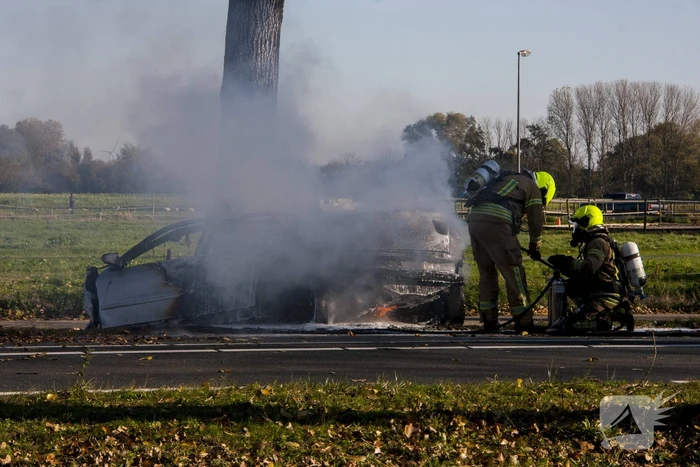 Automobilist komt om bij ernstig ongeval