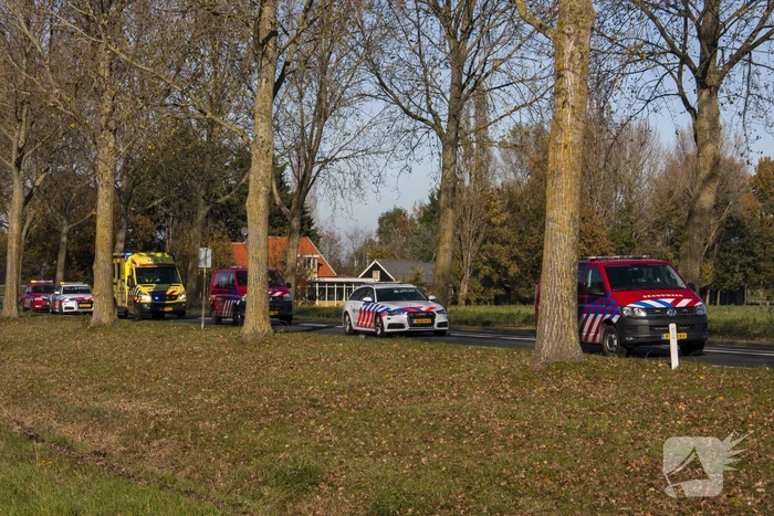 Automobilist komt om bij ernstig ongeval
