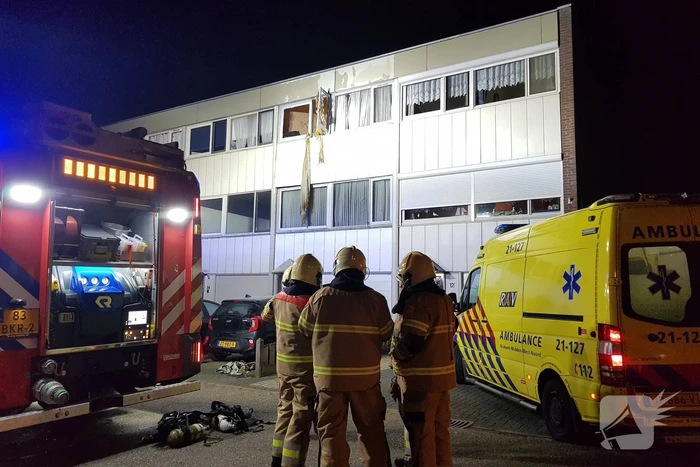 Explosie in woning na brand in kachel