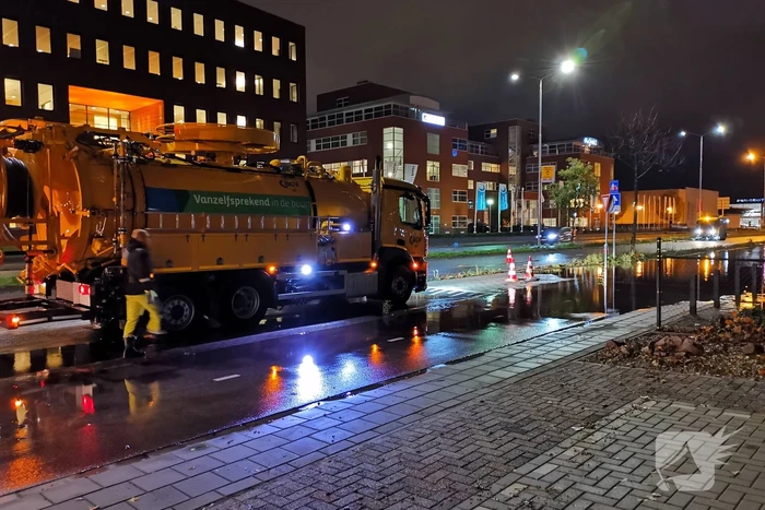 Grote overlast door gesprongen waterleiding