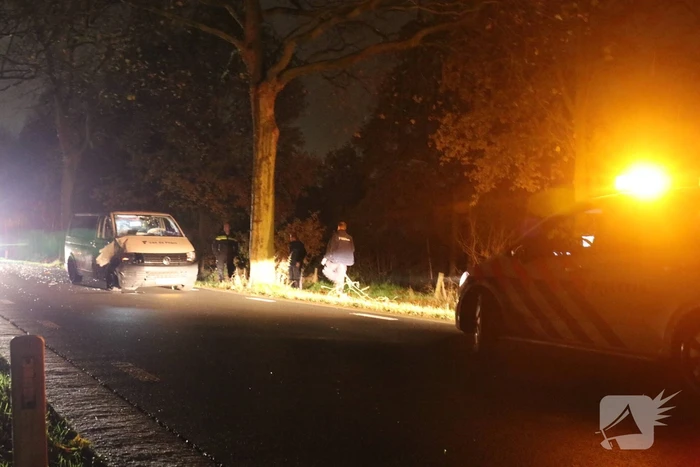 Flinke schade na botsing met boom