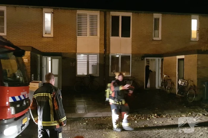 Schade na blikseminslag in dak van woning