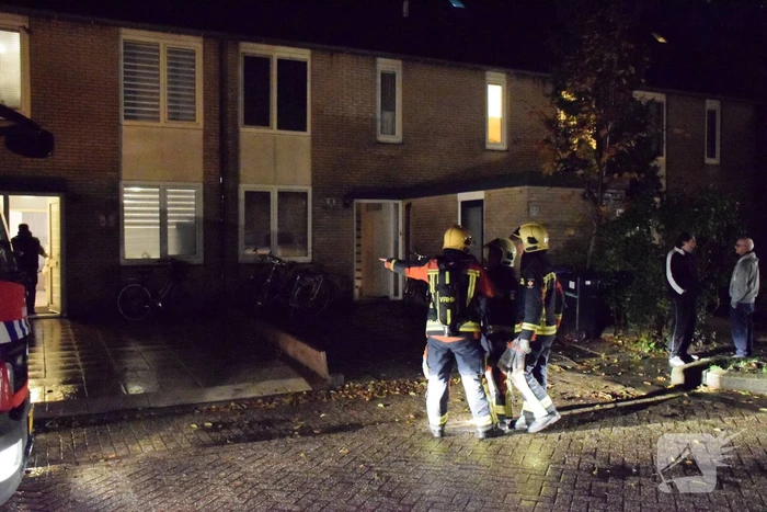 Schade na blikseminslag in dak van woning