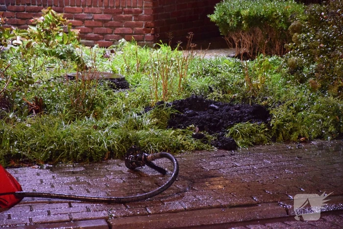 Brand in schoorsteen snel geblust