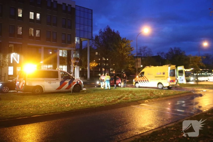 Fietser gewond na aanrijding