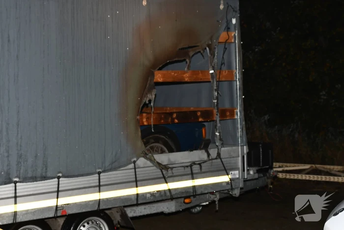 Brand in werkplaats snel onder controle