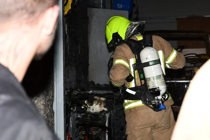 Brand in werkplaats snel onder controle