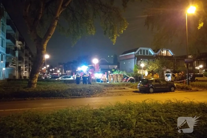 Veel hulpdiensten bij incident in flat