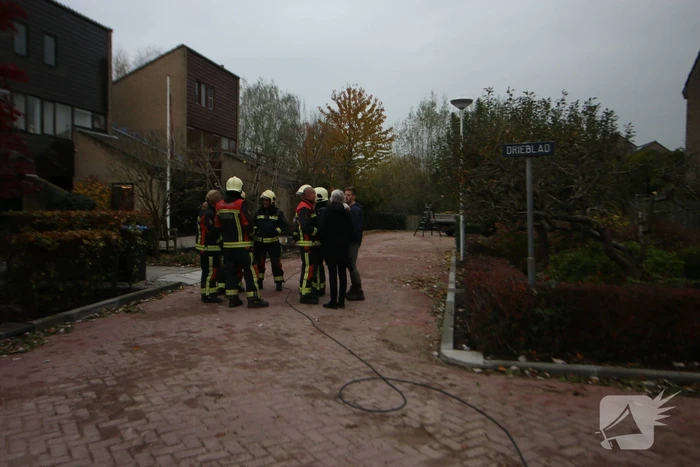 Gaslekkage bij werkzaamheden in voortuin
