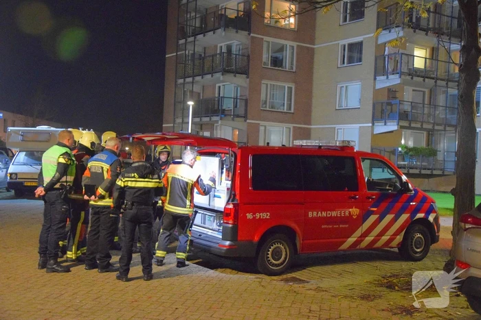 Acht appartementen ontruimt wegens brand