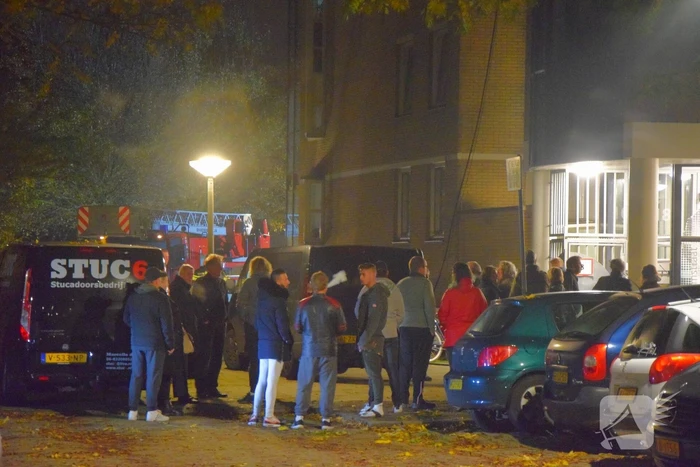 Acht appartementen ontruimt wegens brand