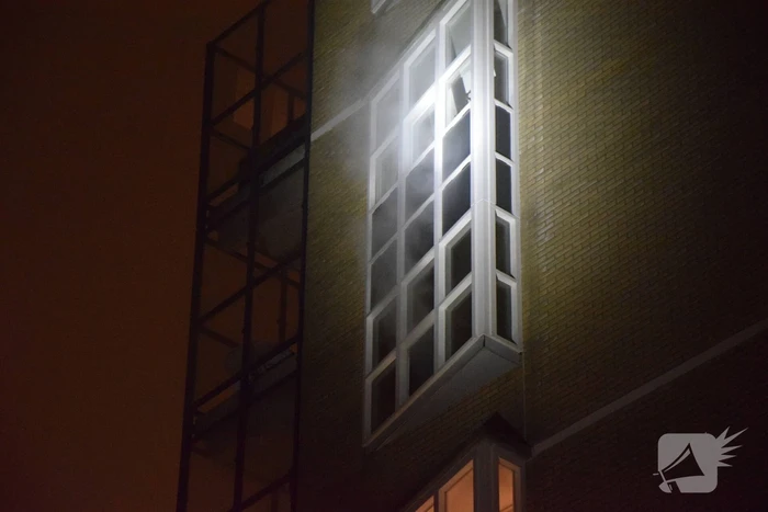 Acht appartementen ontruimt wegens brand