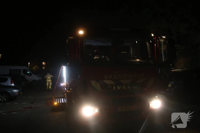 Woning ontruimd na brand in keuken