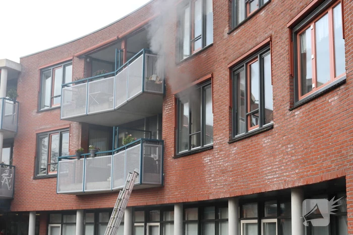 Brand in woning van zorgcentrum