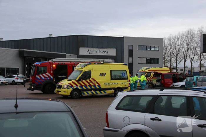 Persoon gewond bij explosie LelyPharma