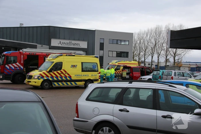 Persoon gewond bij explosie LelyPharma