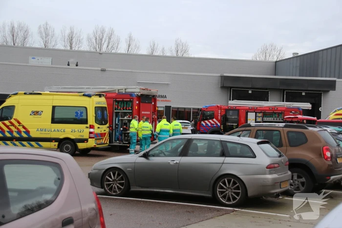 Persoon gewond bij explosie LelyPharma