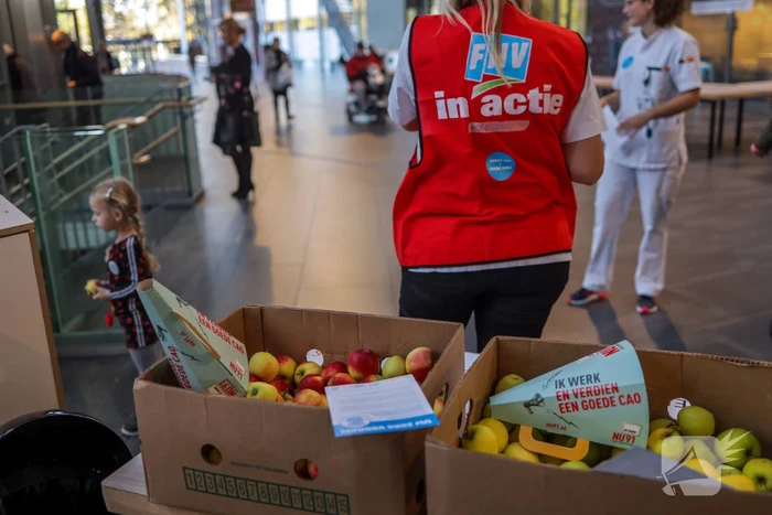 Ziekenhuizen plat door stakingen
