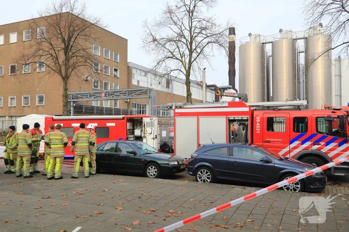 Ontruiming BN International na ongeval gevaarlijke stoffen