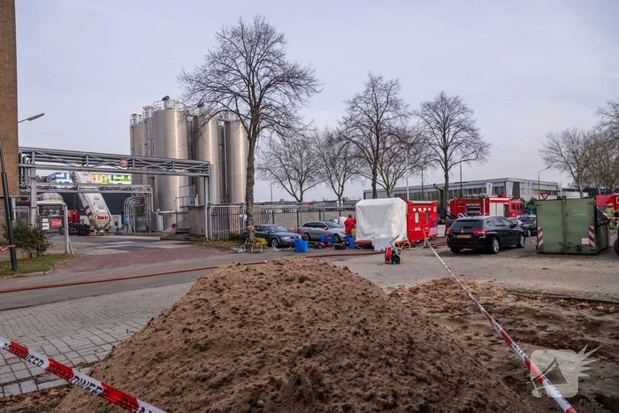 Ontruiming BN International na ongeval gevaarlijke stoffen