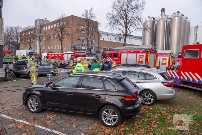 Ontruiming BN International na ongeval gevaarlijke stoffen