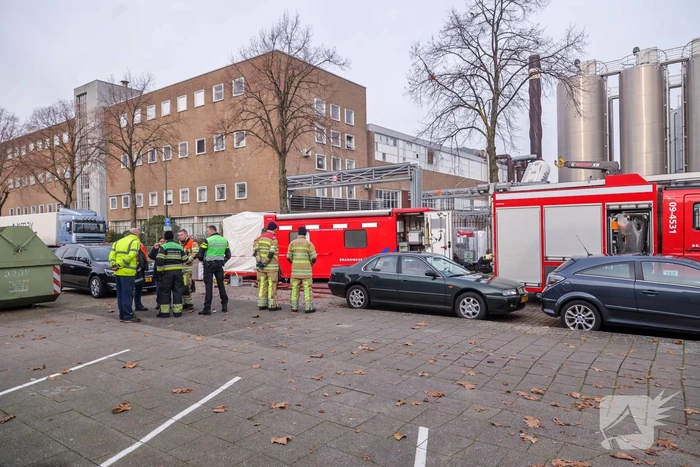 Ontruiming BN International na ongeval gevaarlijke stoffen