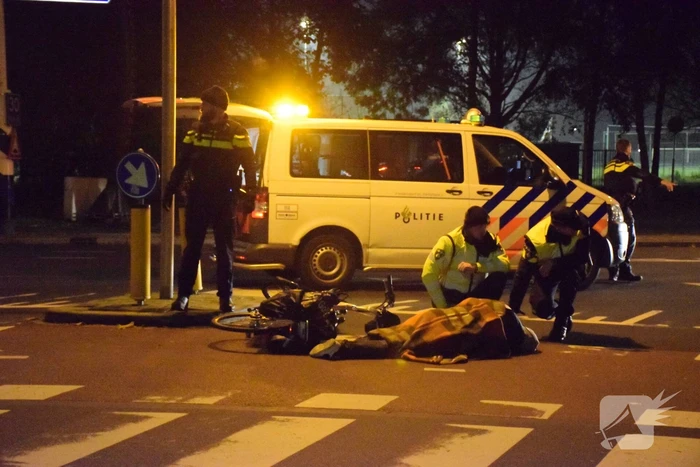Fietser gewond na aanrijding met auto