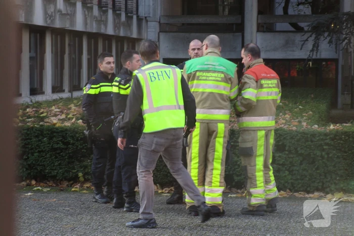 Verdacht pakketje bij kantoor Belastingdienst