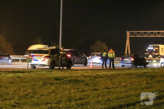 Botsing tussen drie voertuigen