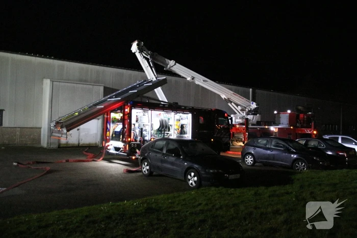 Brand in fabriek door afzuiginstallatie