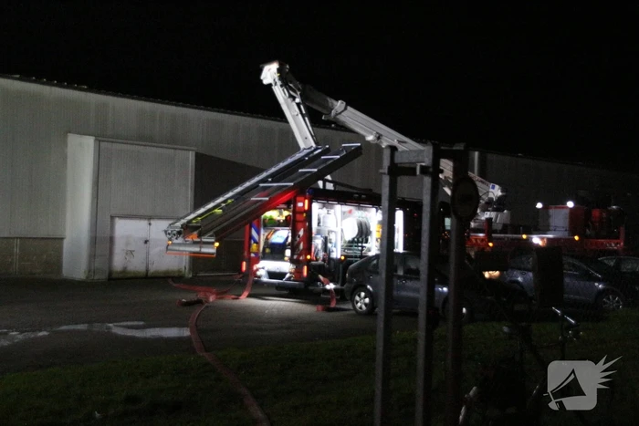 Brand in fabriek door afzuiginstallatie