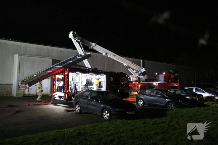 Brand in fabriek door afzuiginstallatie