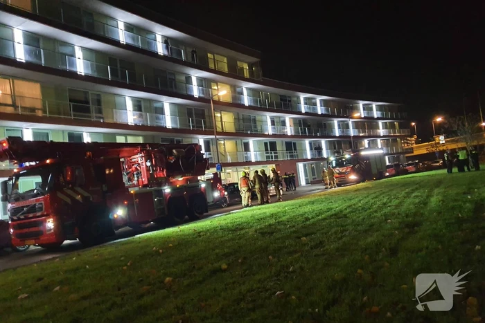 Brand in oven zorgt voor rookontwikkeling
