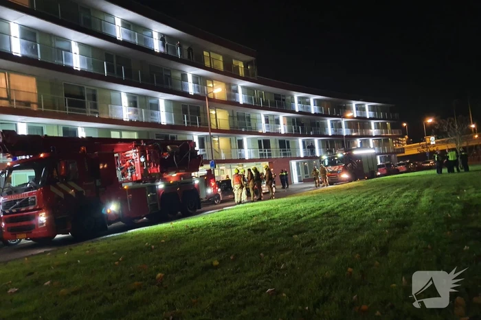 Brand in oven zorgt voor rookontwikkeling