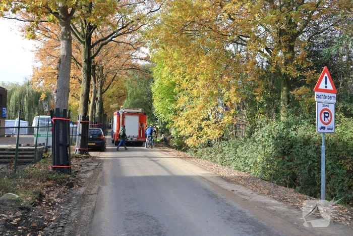 Graafmachine trek gasleiding kapot