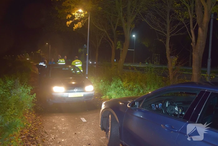 Achtervolging over A44 eindigt op fietspad