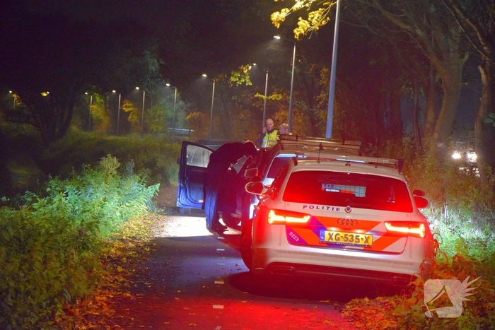 Achtervolging over A44 eindigt op fietspad
