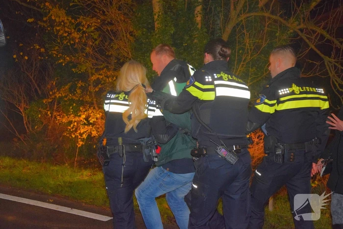 Persoon aangehouden bij grote brand in woning