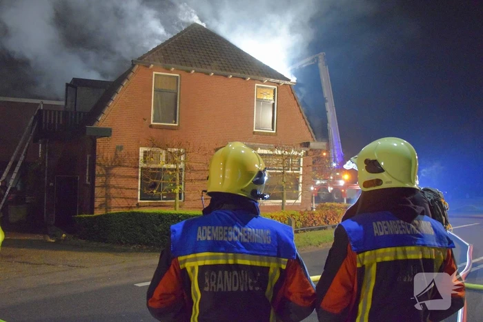 brand oosteinde - n206 leidschendam