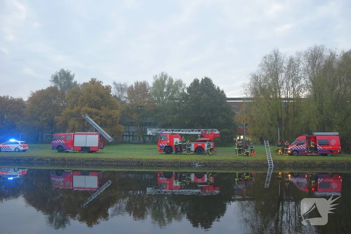 Zoektocht na aantreffen fiets in water